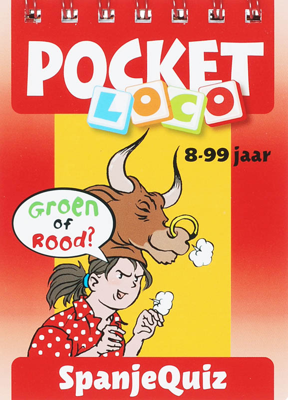 Omslag van Spanjequiz boekje