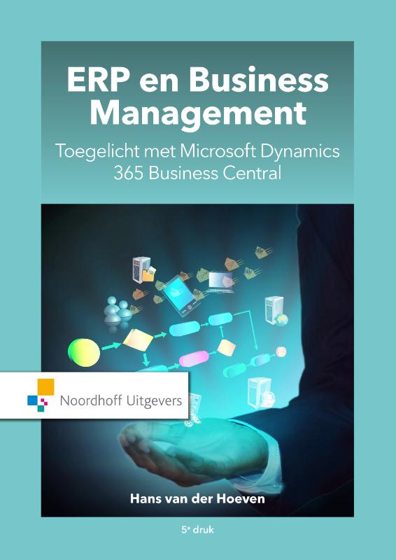 Omslag van ERP en Business management