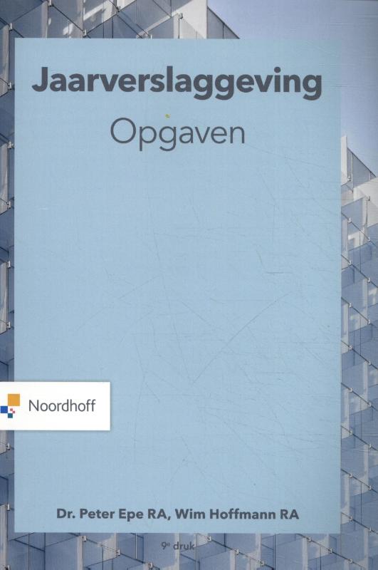 Omslag van Jaarverslaggeving opgaven