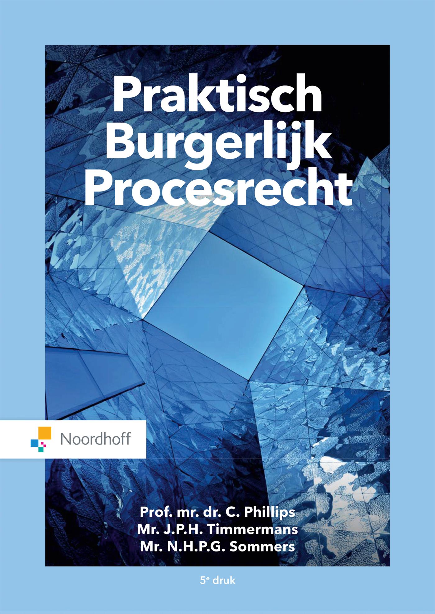 Omslag van Praktisch Burgerlijk Procesrecht