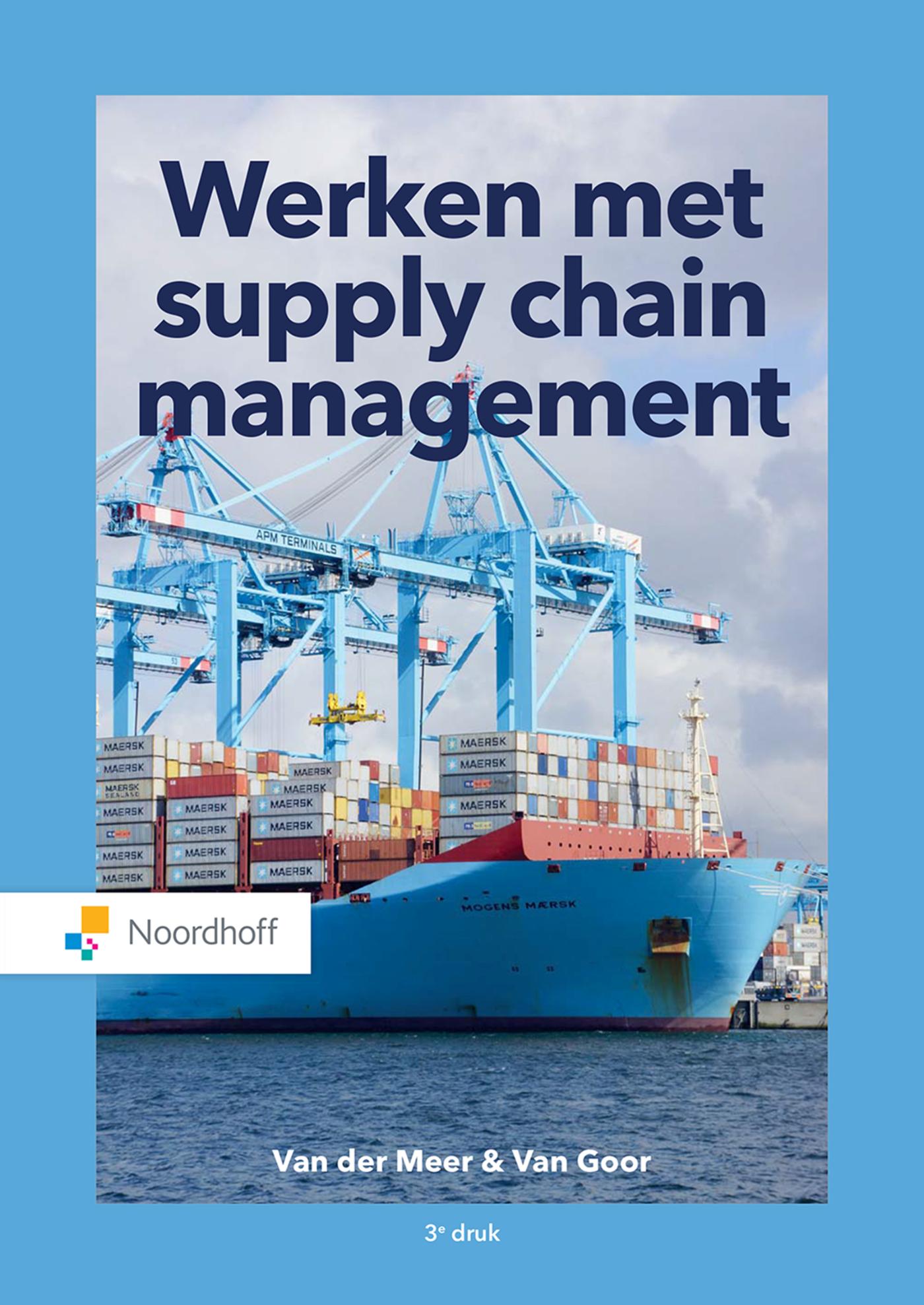 Omslag van Werken met supply chain management