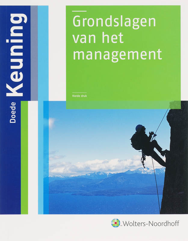 Omslag van Grondslagen van het management