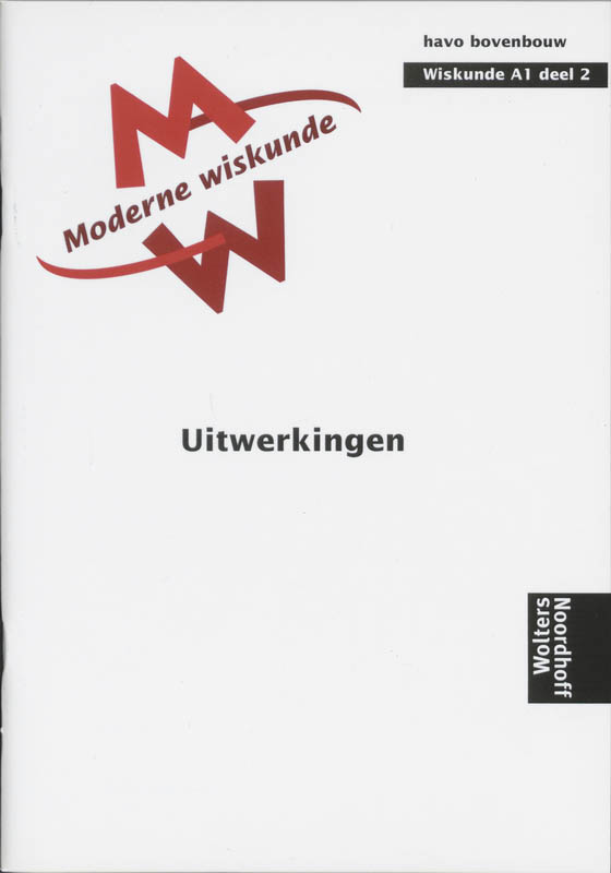 Omslag van Uitwerkingen