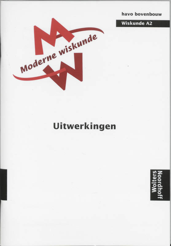 Omslag van Uitwerkingen