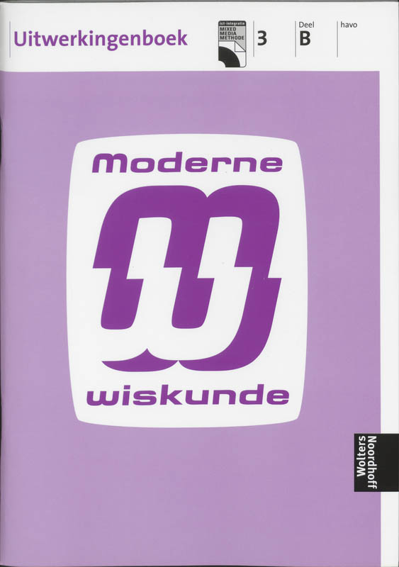 Omslag van uitwerkingenboek