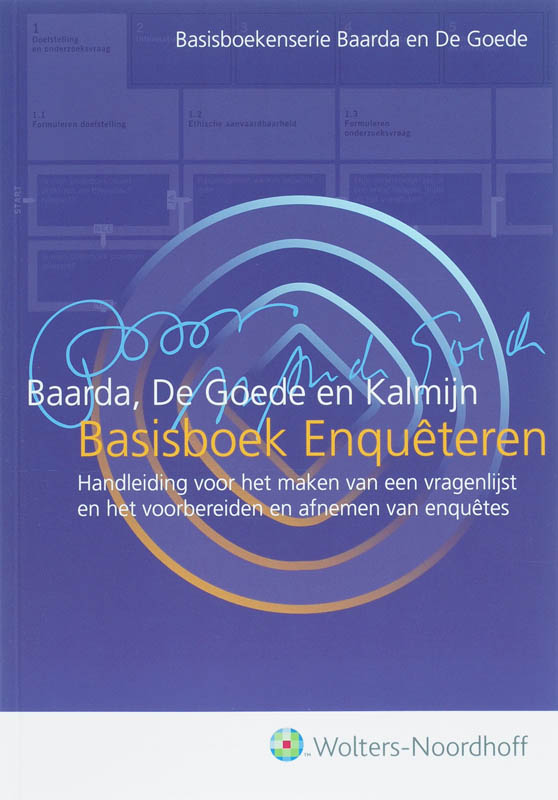 Omslag van Basisboek Enqueteren