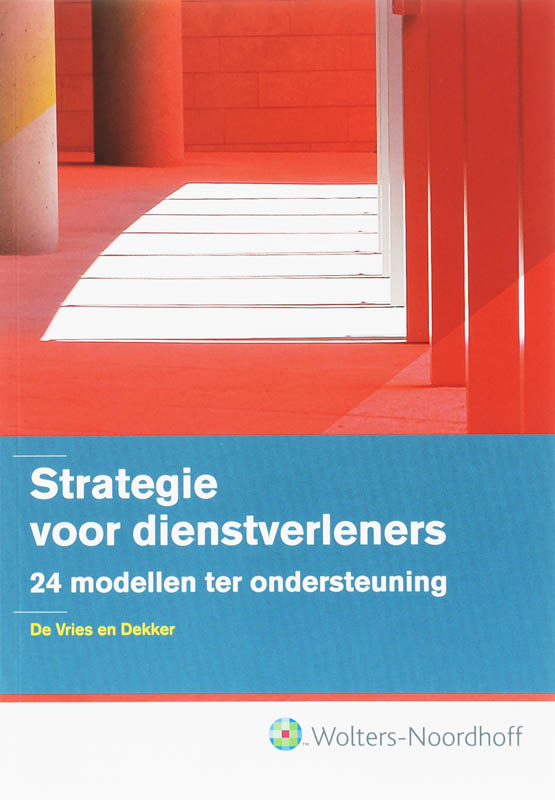 Omslag van Strategie voor dienstverleners