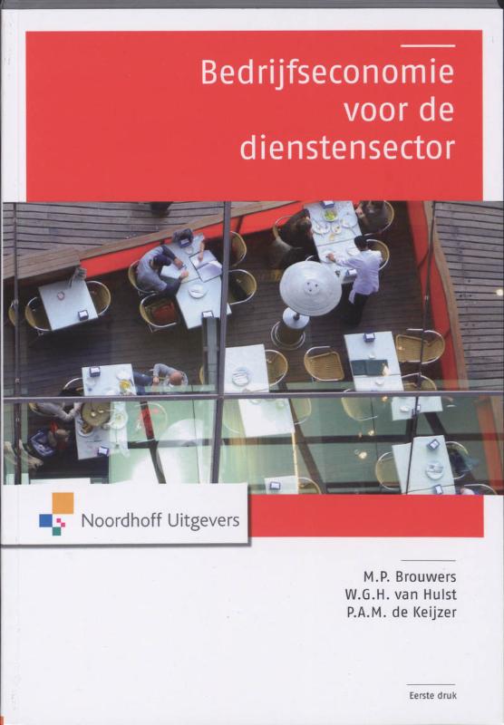 Omslag van Bedrijfseconomie voor de dienstensector