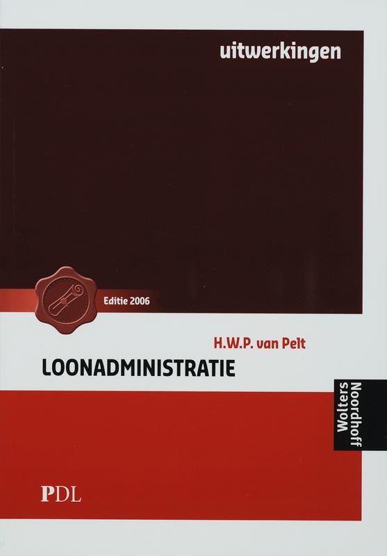 Omslag van Uitwerkingen