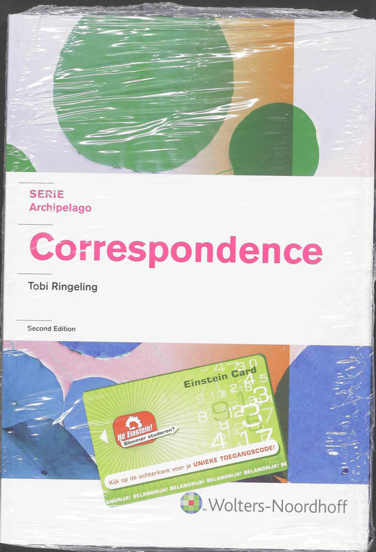 Omslag van Correspondence