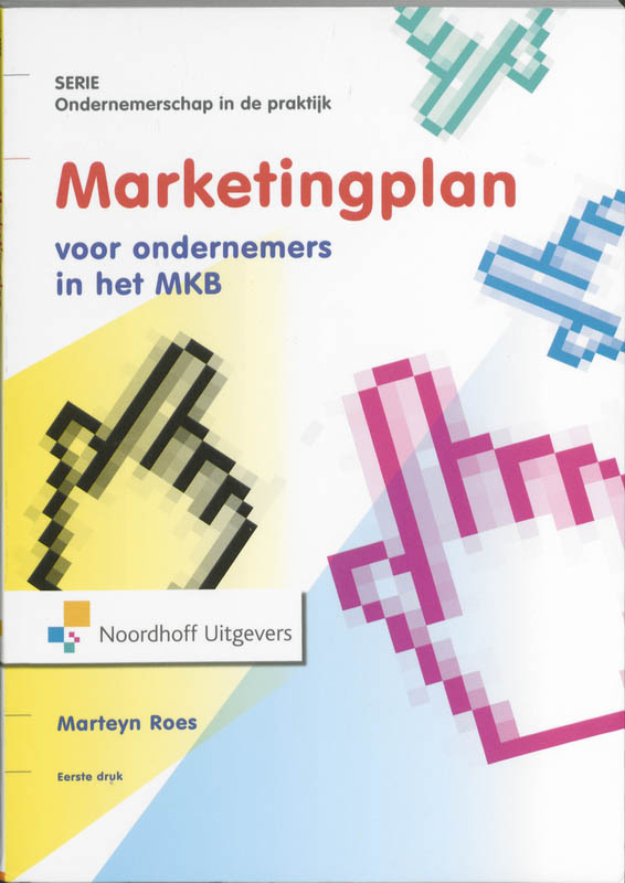 Omslag van Marketingplan voor ondernemers in het MKB