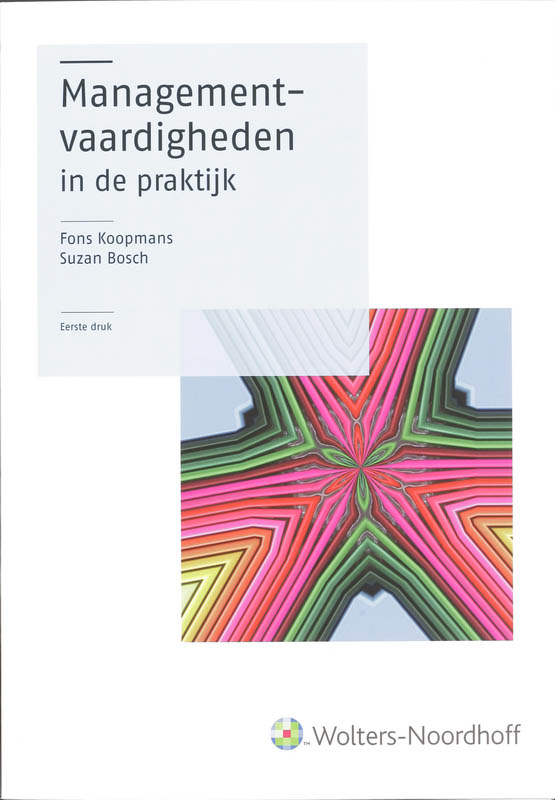 Omslag van Managementvaardigheden in de praktijk
