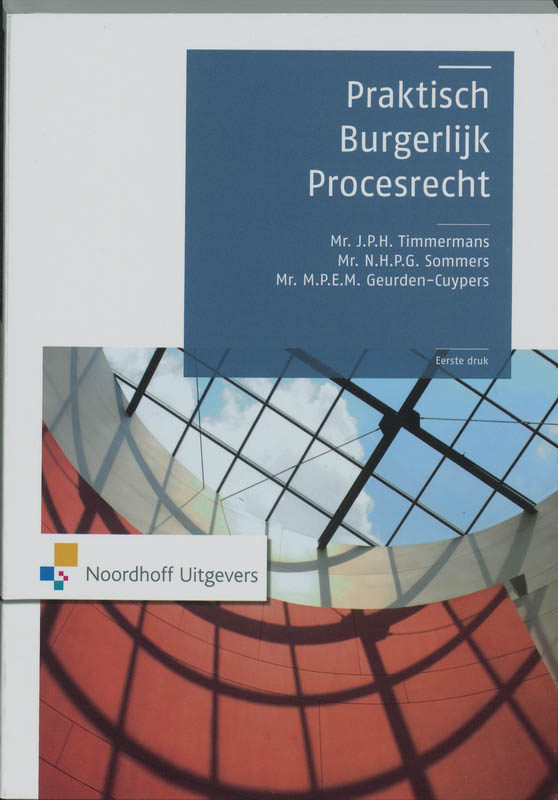Omslag van Praktisch burgerlijk procesrecht