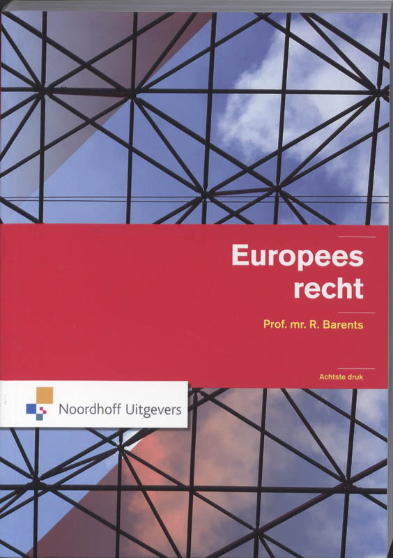 Omslag van Europees recht