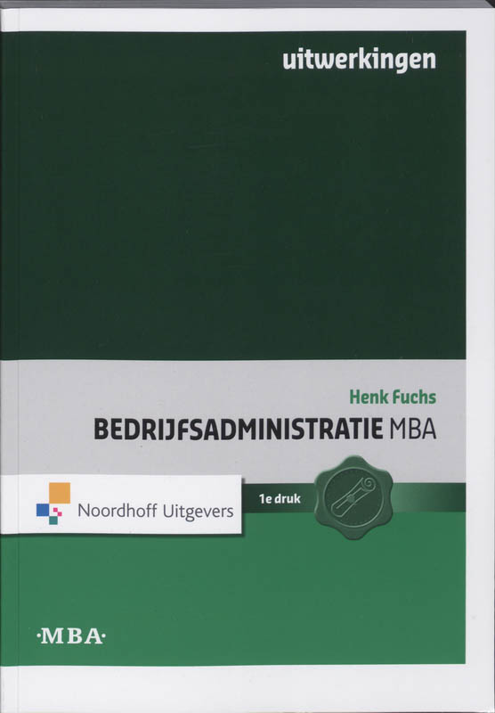 Omslag van uitwerkingen