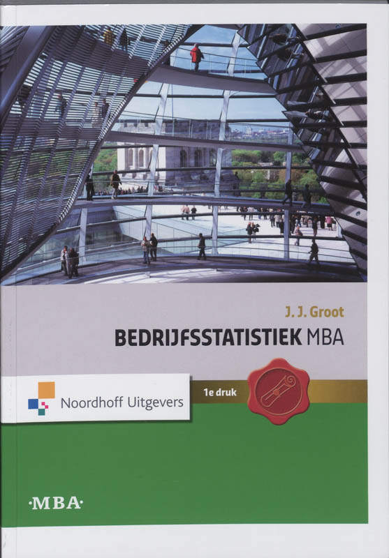 Omslag van Bedrijfsstatistiek MBA