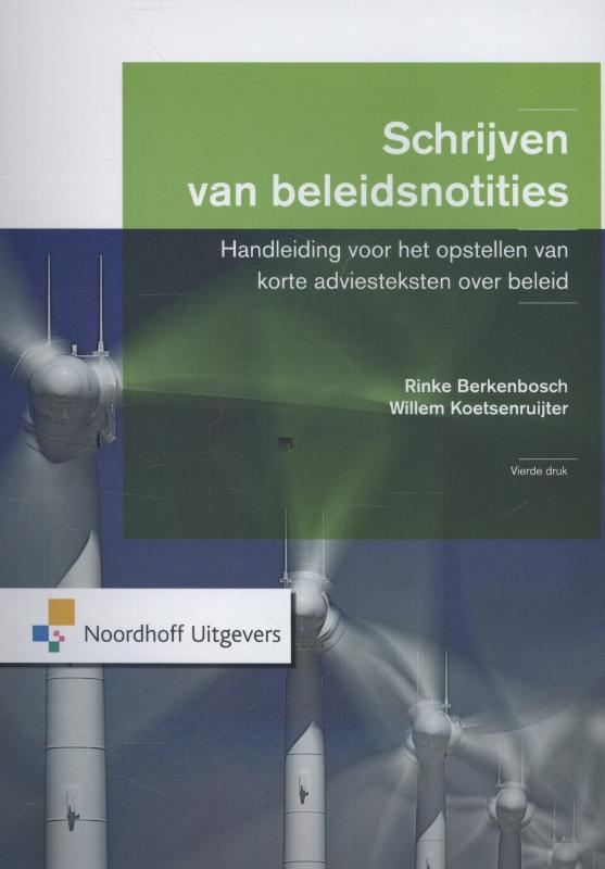 Omslag van Schrijven van beleidsnotities