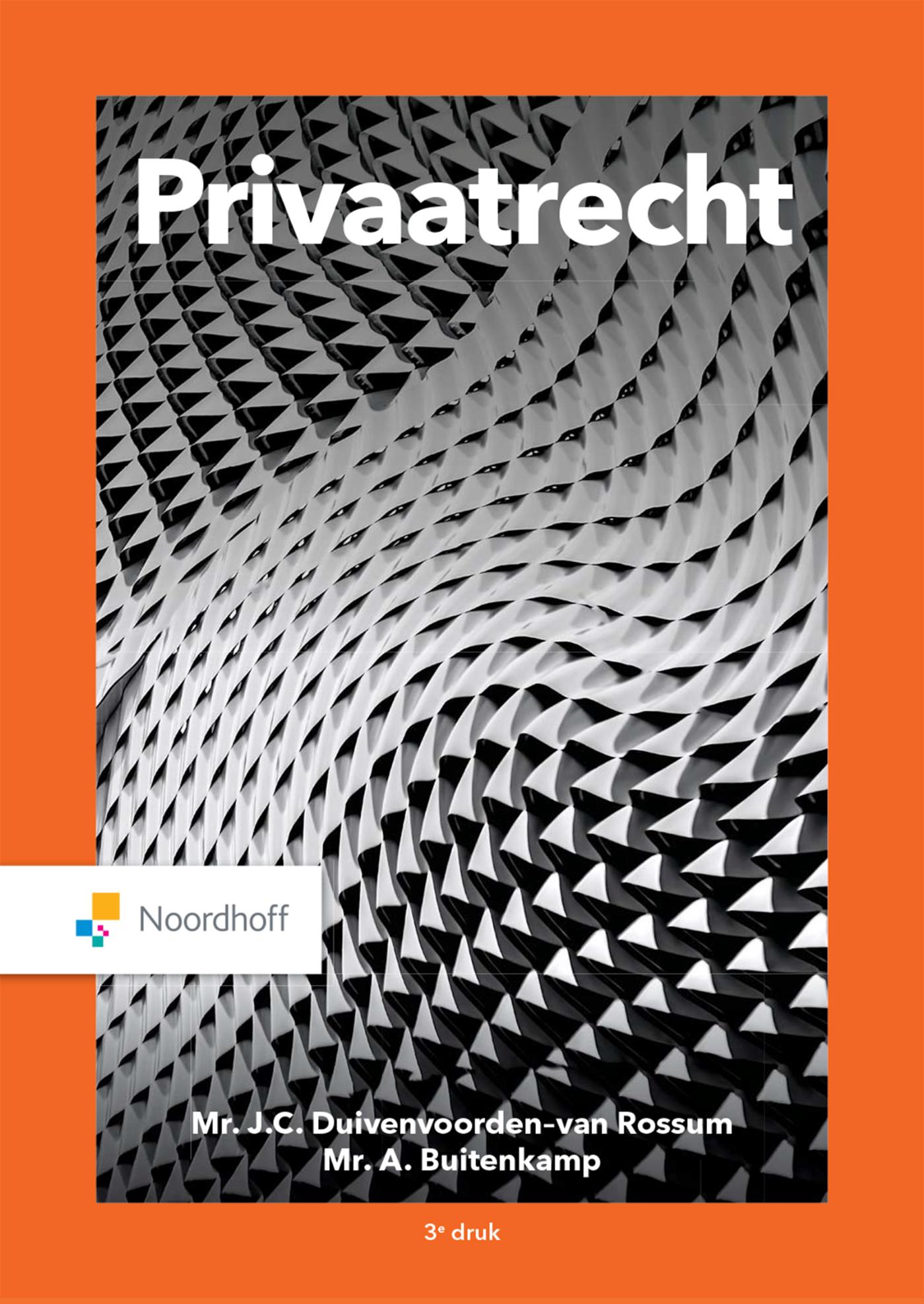 Omslag van Privaatrecht