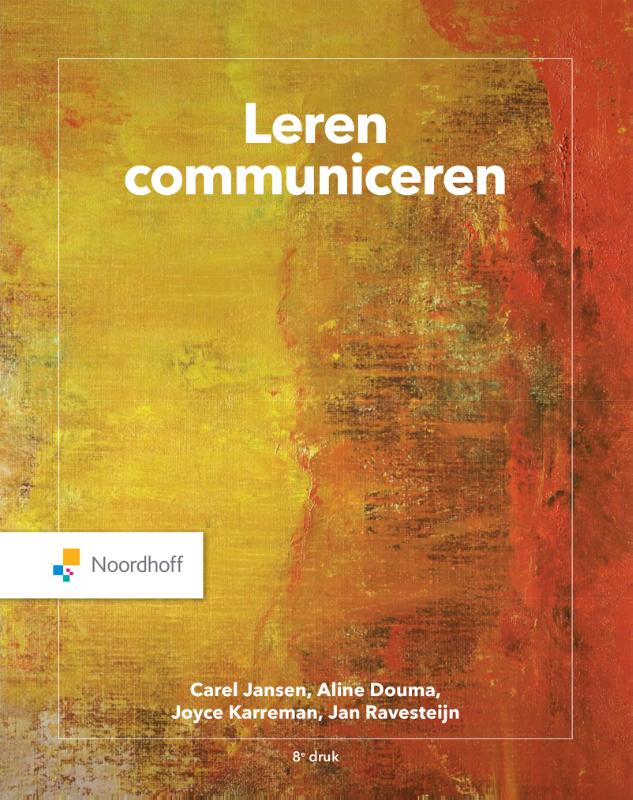 Omslag van Leren communiceren