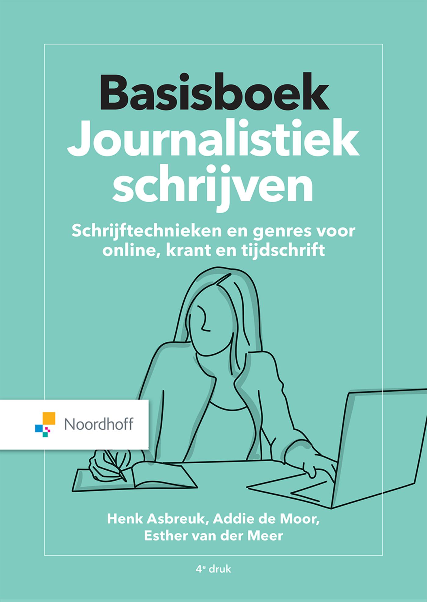 Omslag van Basisboek Journalistiek schrijven