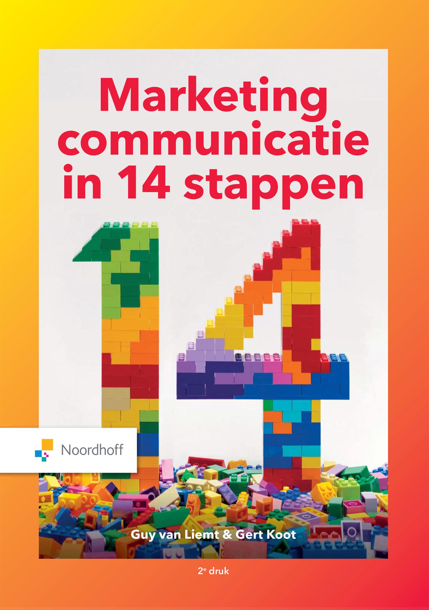 Omslag van Marketingcommunicatie in 14 stappen