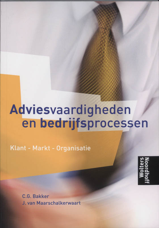 Omslag van Adviesvaardigheden en bedrijfsprocessen