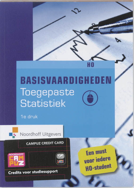 Omslag van Basisvaardigheden Toegepaste Statistiek