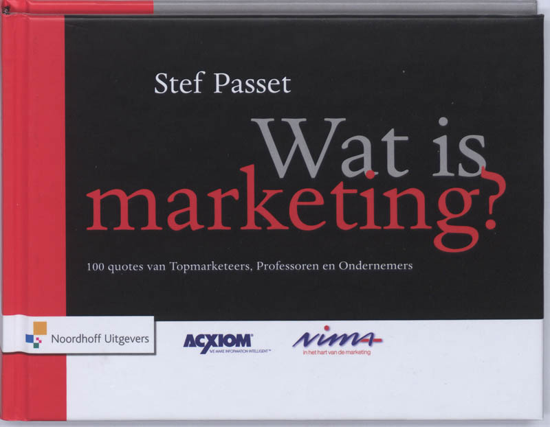 Omslag van Wat is marketing?