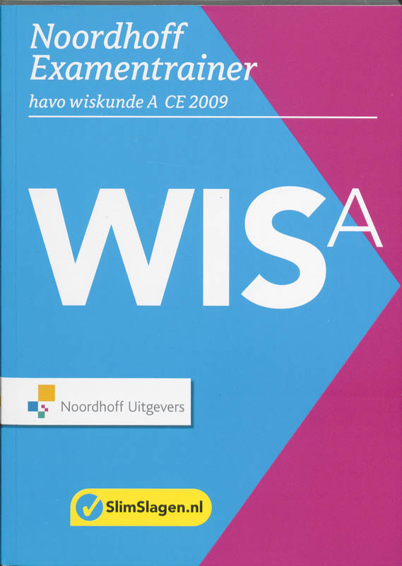 Omslag van Havo wiskunde A CE 2009