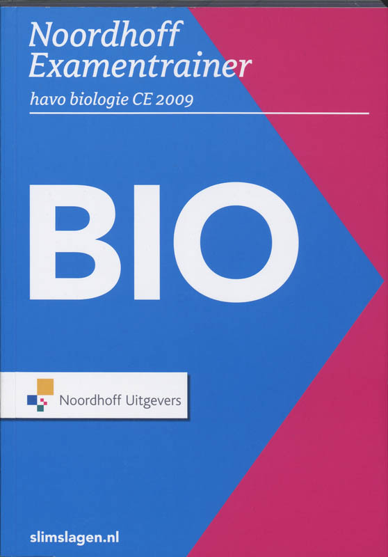 Omslag van Havo biologie CE 2009