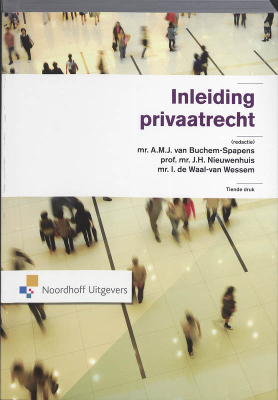 Omslag van Inleiding privaatrecht