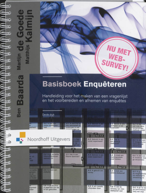 Omslag van Basisboek enqueteren