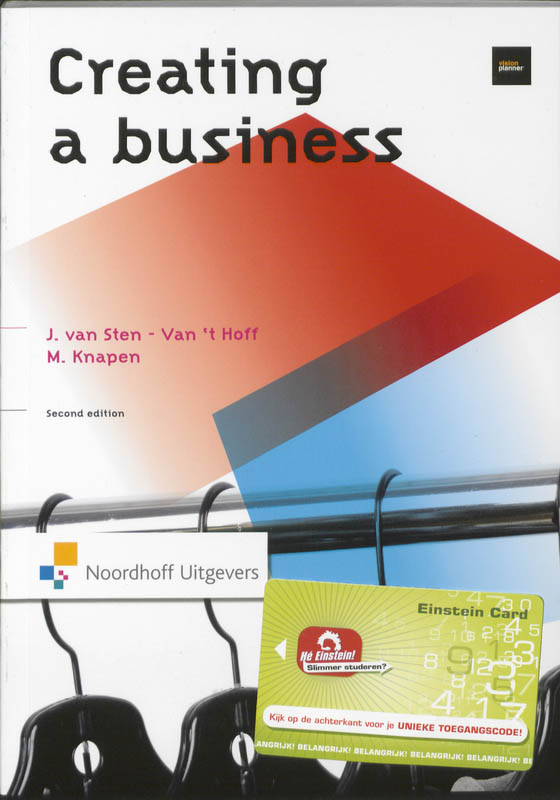 Omslag van Creating a business
