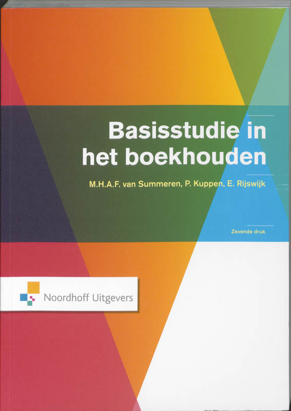 Omslag van Basisstudie in het boekhouden