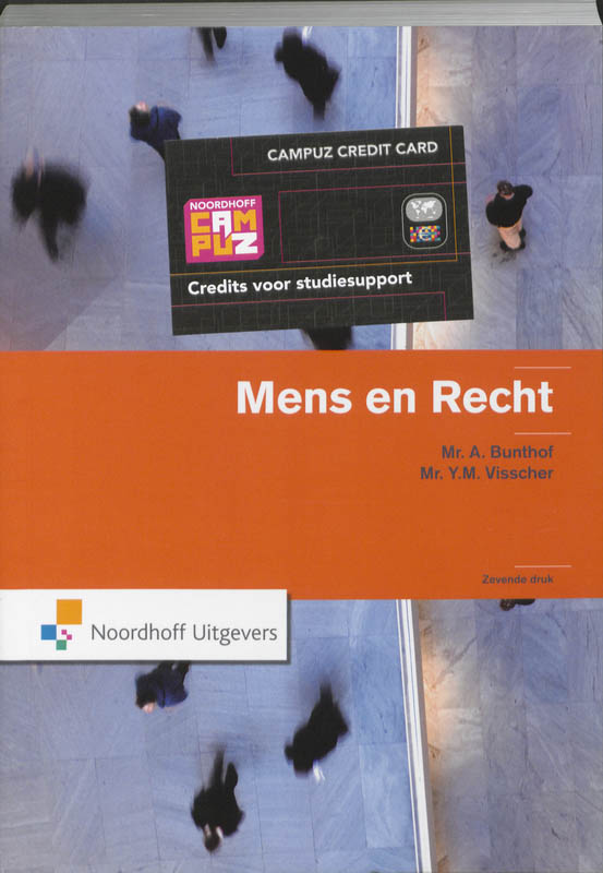 Omslag van Mens en recht