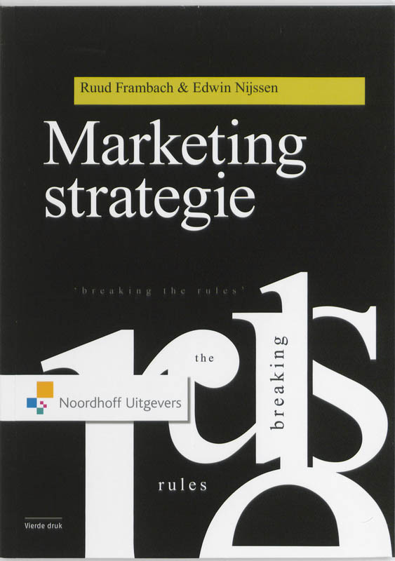 Omslag van Marketingstrategie