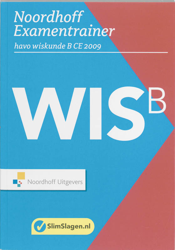 Omslag van Wiskunde B CE 2009