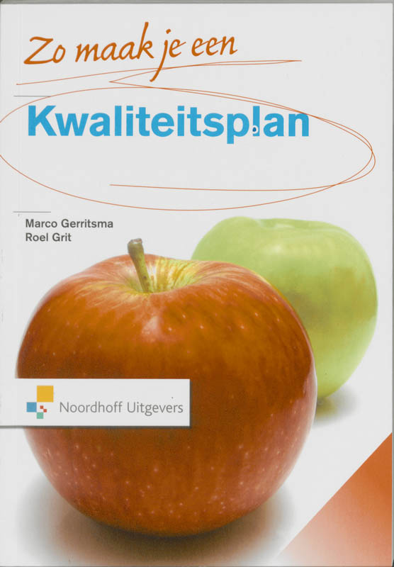 Omslag van Zo maak je een kwaliteitsplan