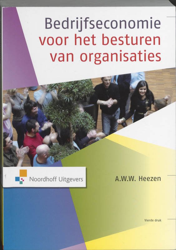 Omslag van Bedrijfseconomie voor het besturen van organisaties