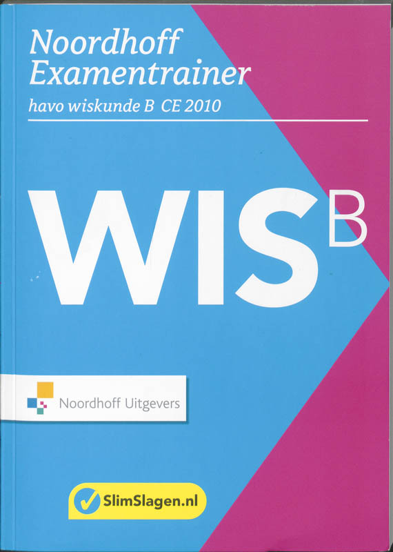 Omslag van Havo wiskunde B CE 2010