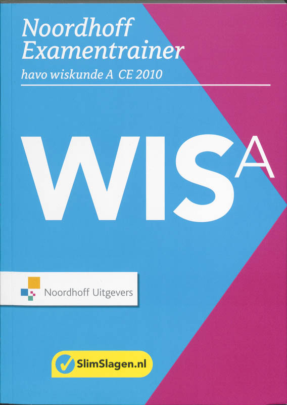 Omslag van wiskunde A CE 2010