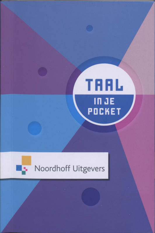 Omslag van In je pocket Taal