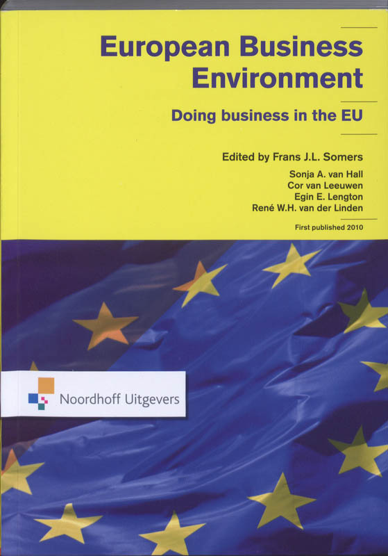 Omslag van European business environment