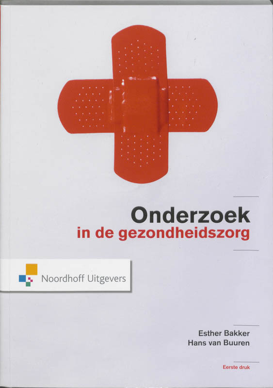 Omslag van Onderzoek in de gezondheidszorg