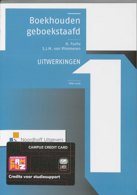 Omslag van 1 Uitwerkingen