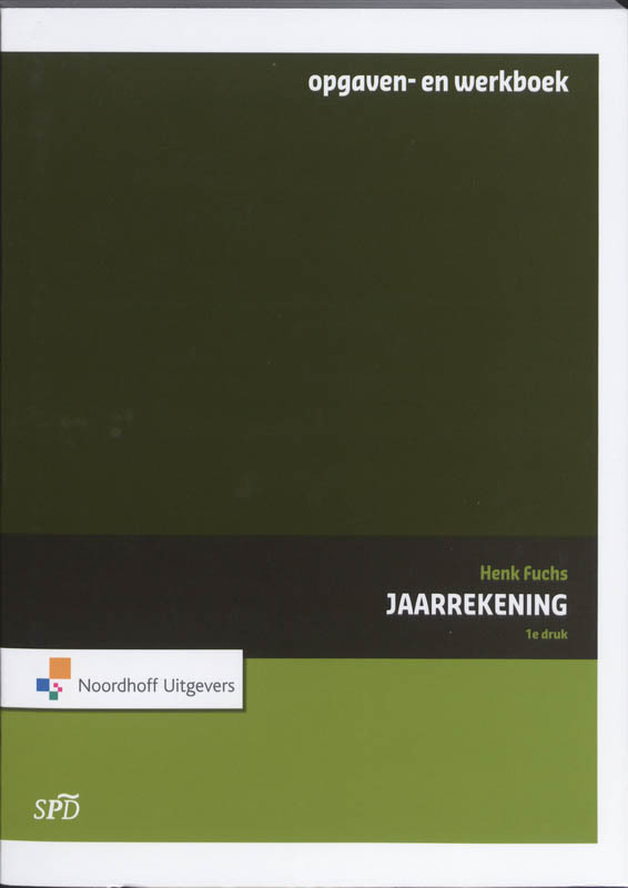 Omslag van Opgaven- en werkboek