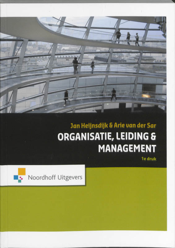 Omslag van Organisatie, Leiding & Management