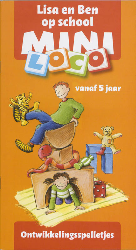 Omslag van Mini Loco Lisa en Ben op school
