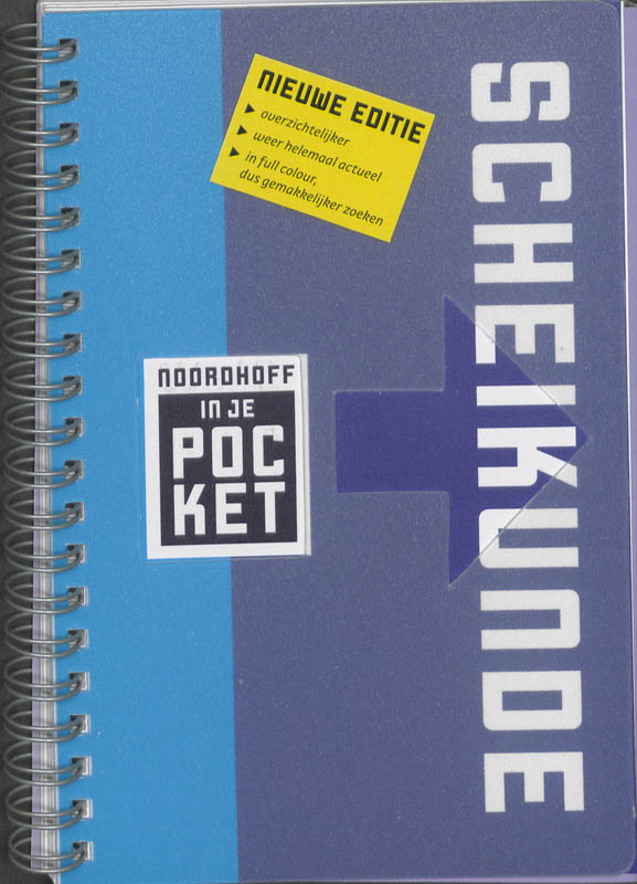 Omslag van Noordhoff Scheikunde in je pocket