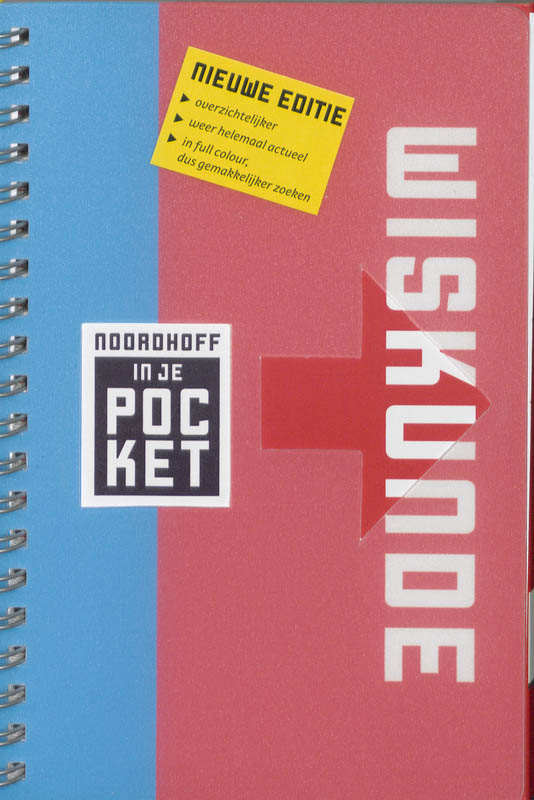 Omslag van Noordhoff Wiskunde in je pocket